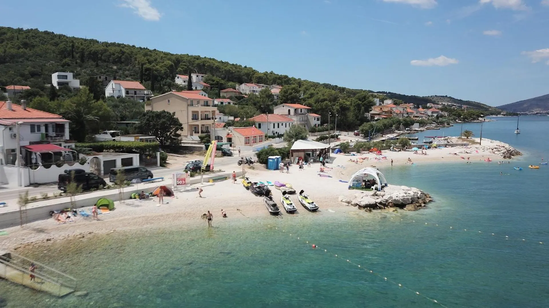 Villa Jelica, Helle Ferienwohnung Mit Sonnenbalkon Trogir Croatia